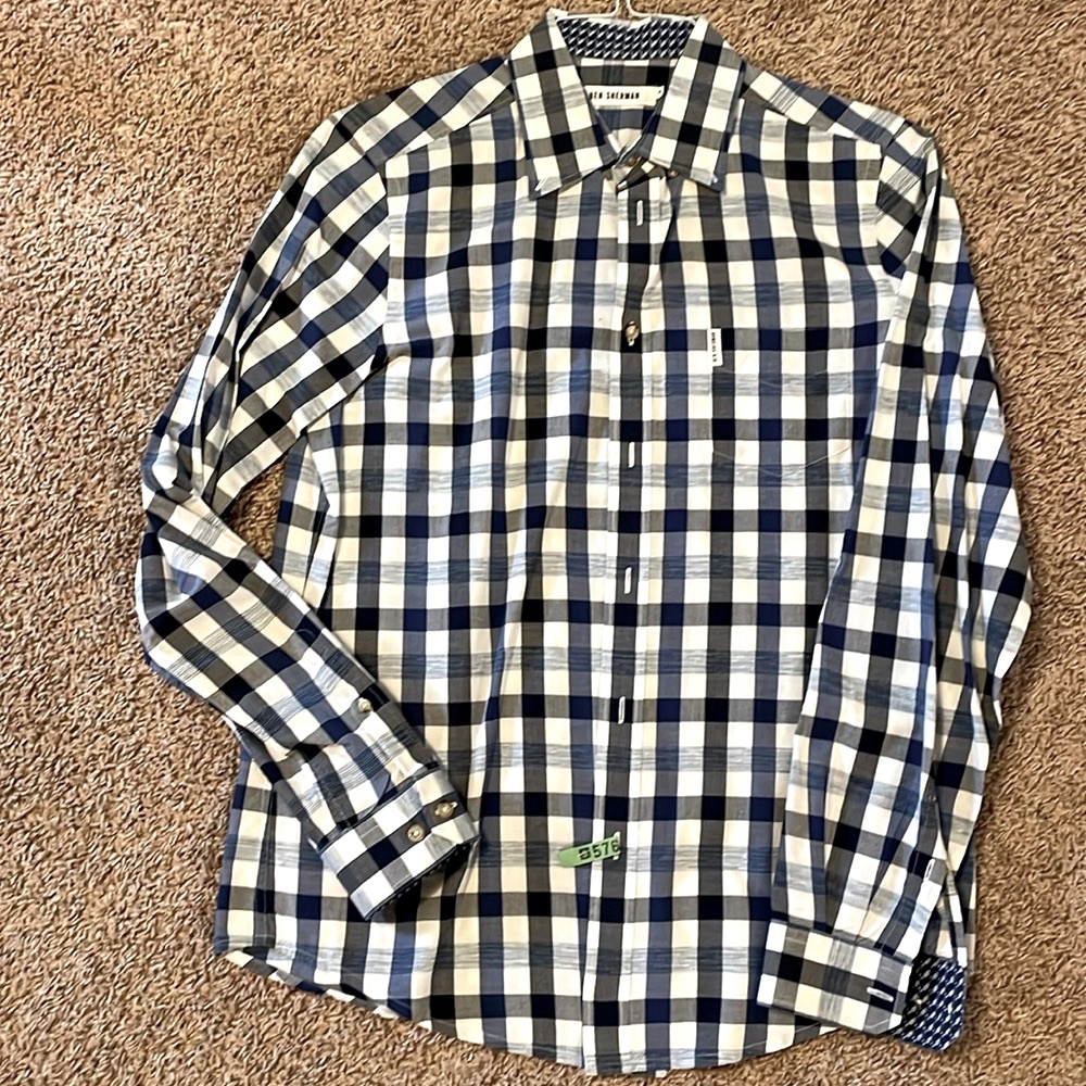 Sharp looking Ben Sherman plaid shirt